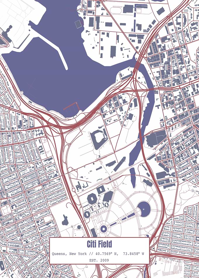 Citi Field Map