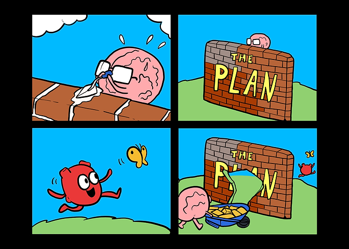 Brain Plan Heart In A Rela
