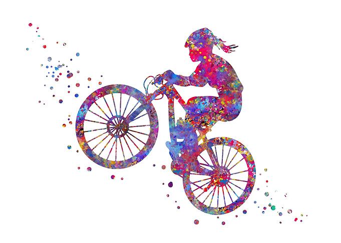 Mountain biking