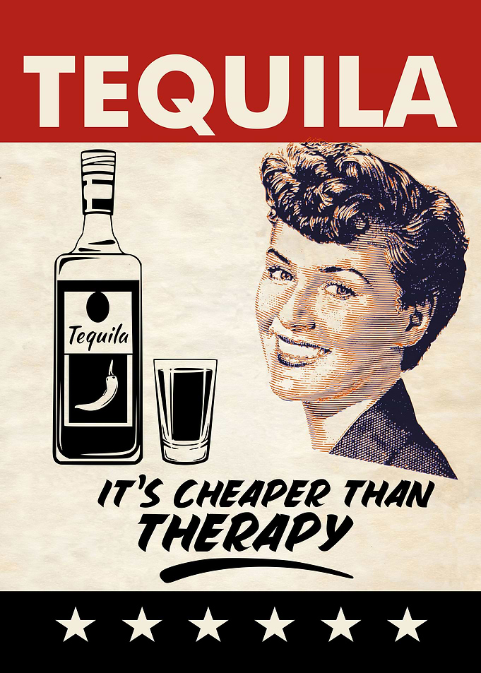 TEQUILA THERAPY WOMAN