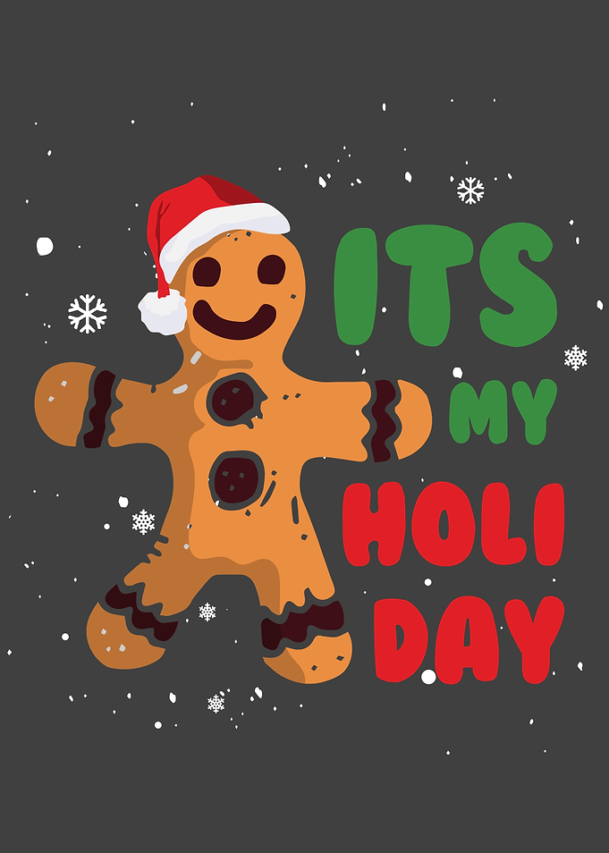 Happy gingerbread Man