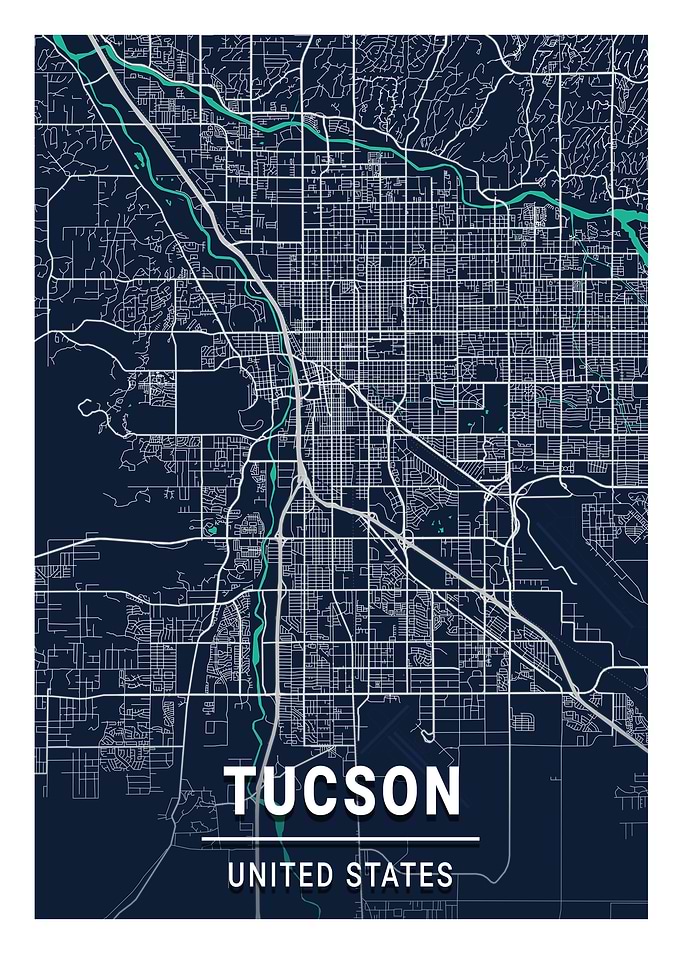 Tucson Blue Dark Color