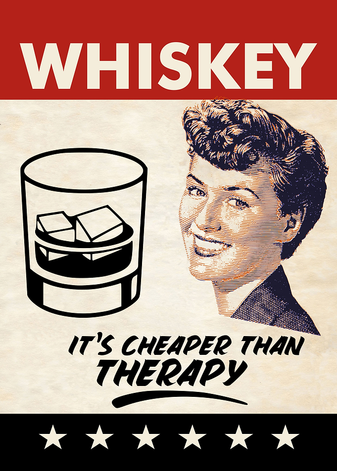 WHISKEY THERAPY WOMAN