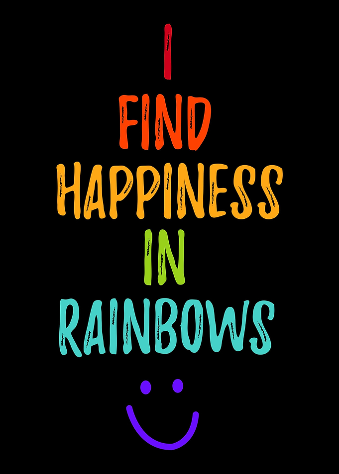 LGBT Rainbow Happiness