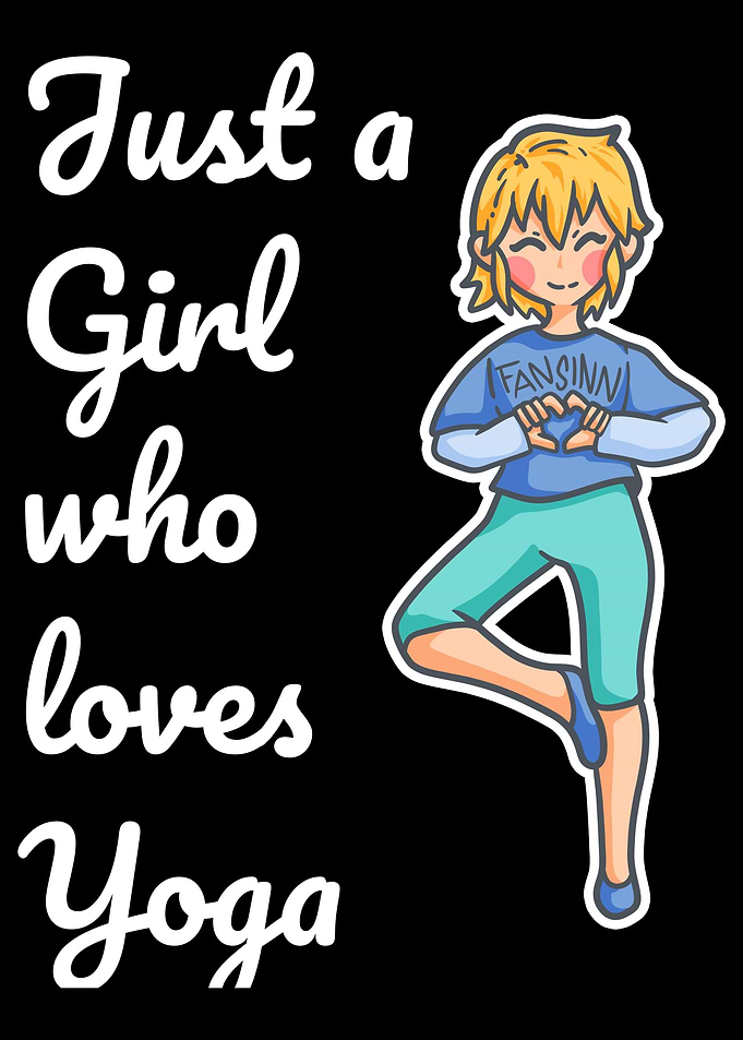 Yoga Sports Love girl woma