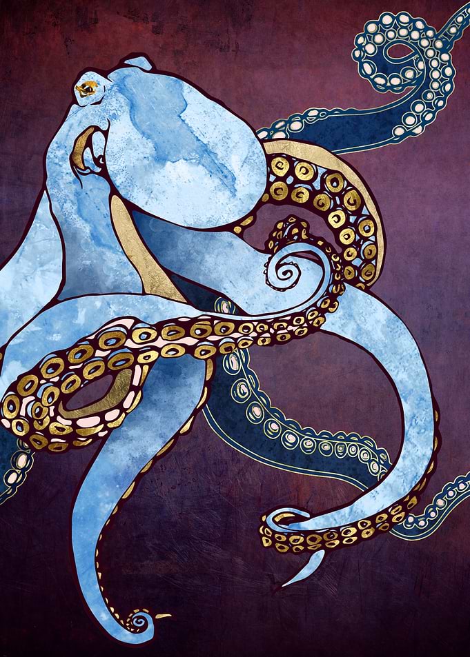 Metallic Octopus III