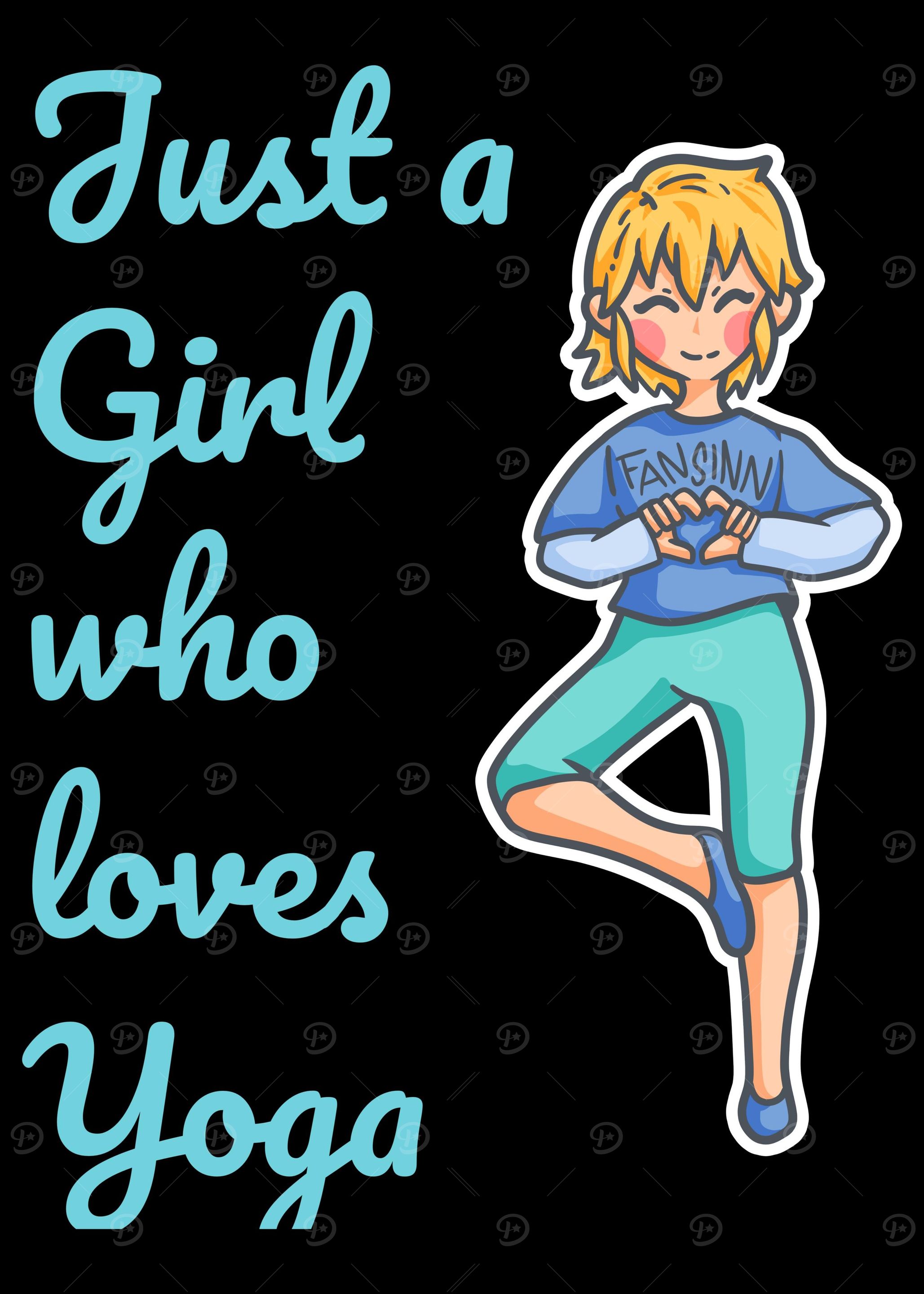 Yoga Sports Love girl woma