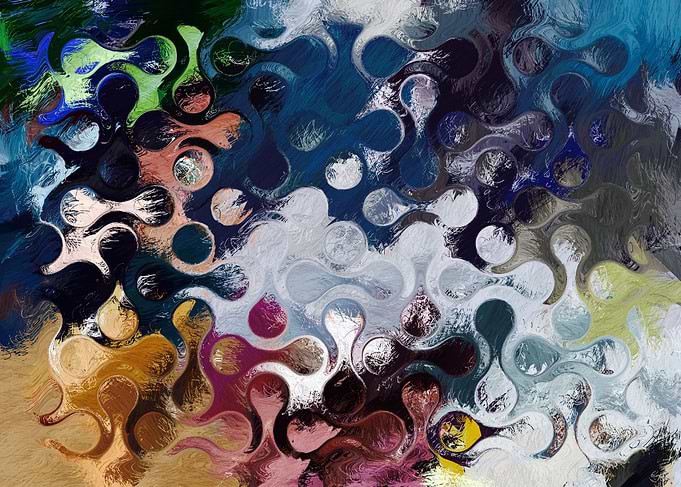Abstract Geometric Art