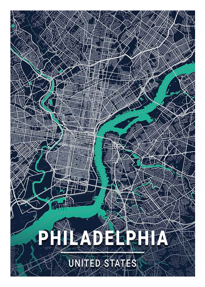 Philadelphia Blue Dark
