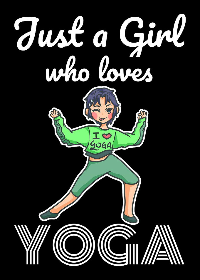 Yoga Sports Love girl woma