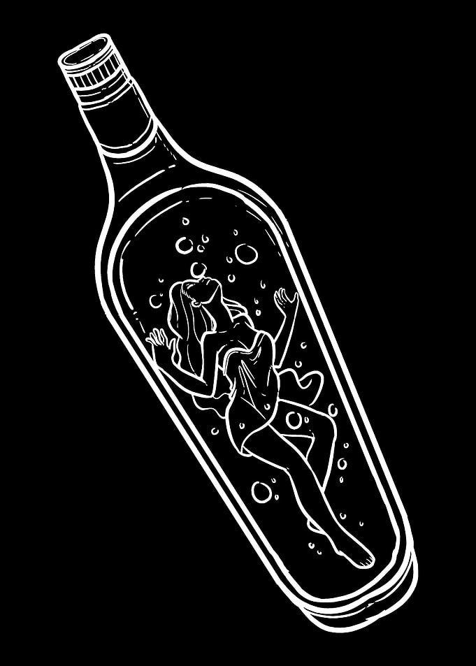 Girl Bottle Water Myth Bel