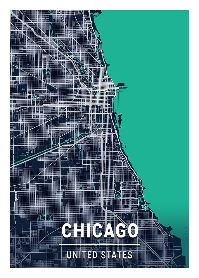 Chicago Blue Dark Color