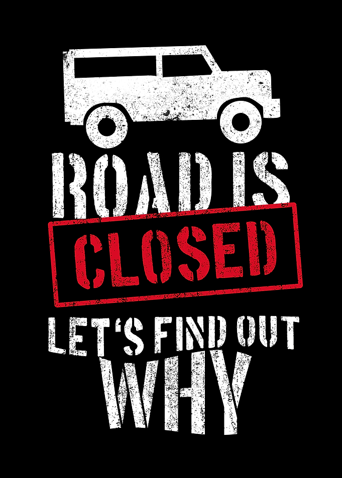 Offroad Road Is Closed