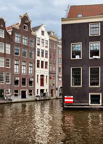 Canal Houses In Amsterdam