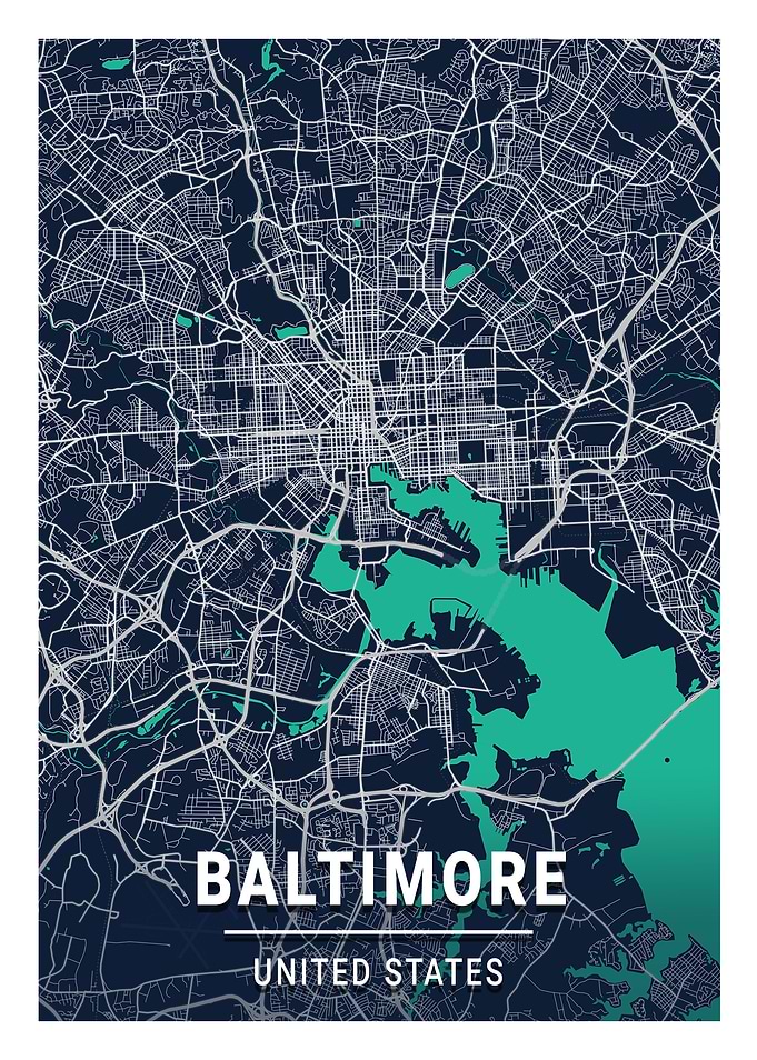 Baltimore Blue Dark Color