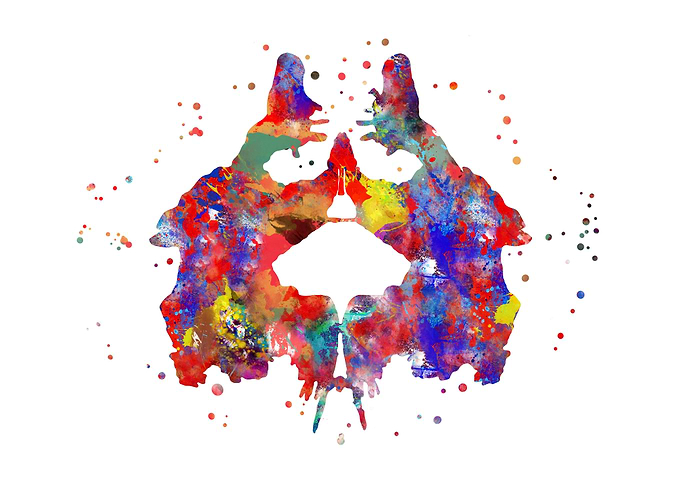 Rorschach card 2