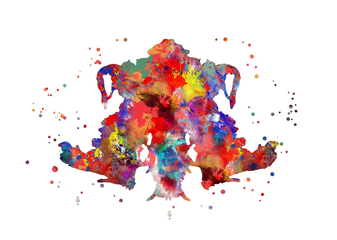 Rorschach card 4