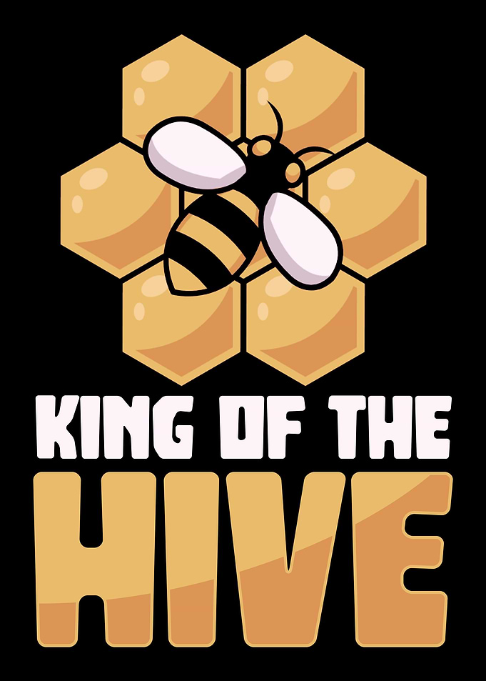 King of the hive beekeep