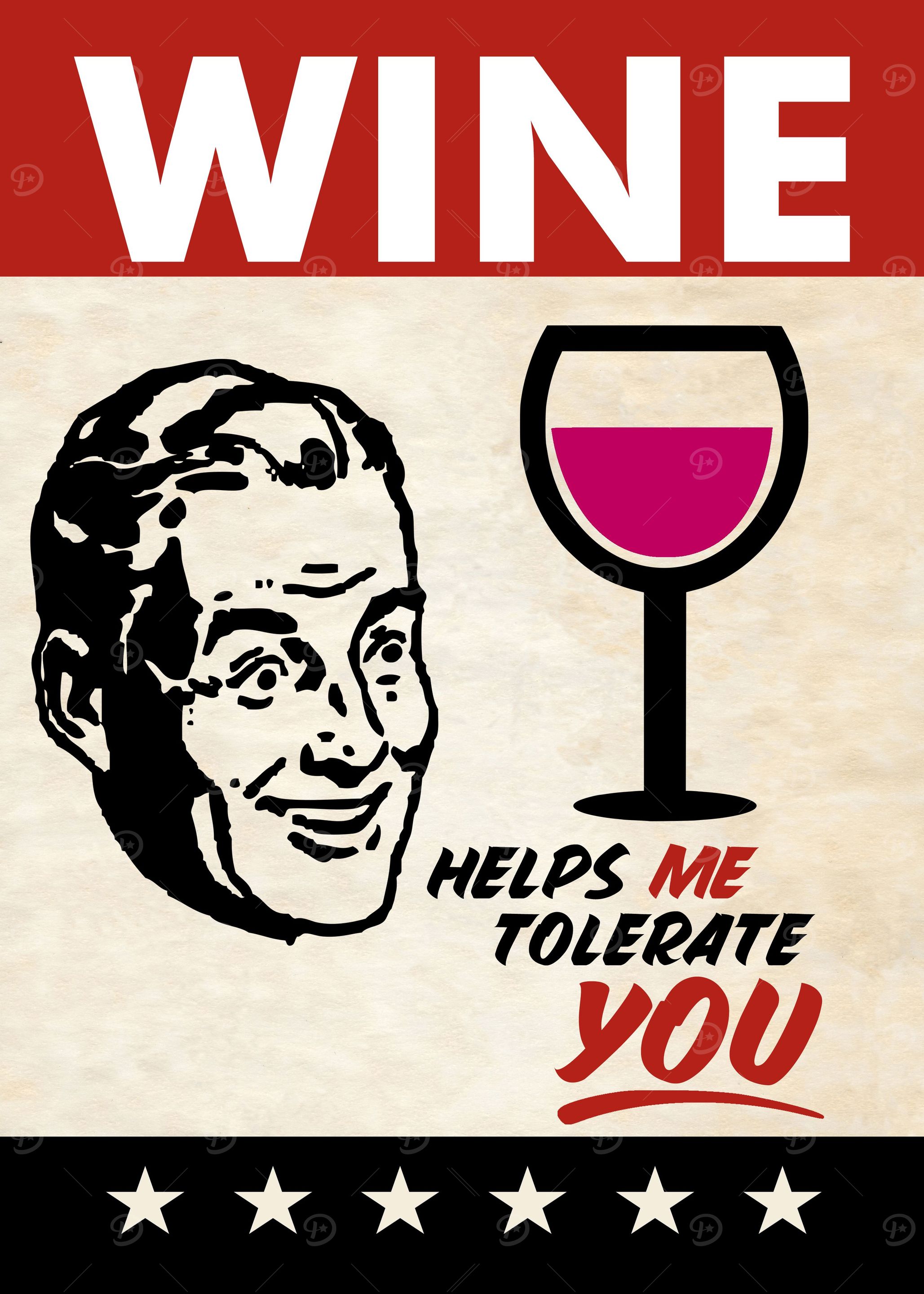 WINE TOLERATE MAN