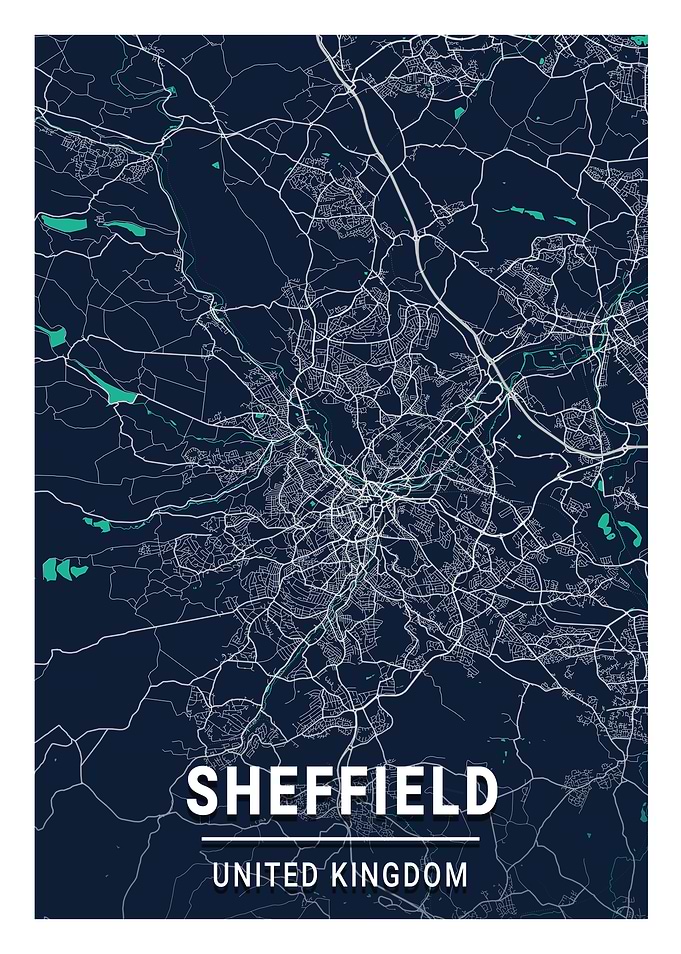 Sheffield Blue Dark Color
