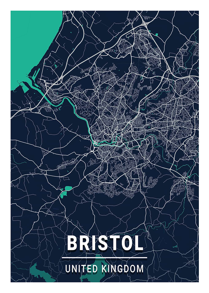Bristol Blue Dark Color