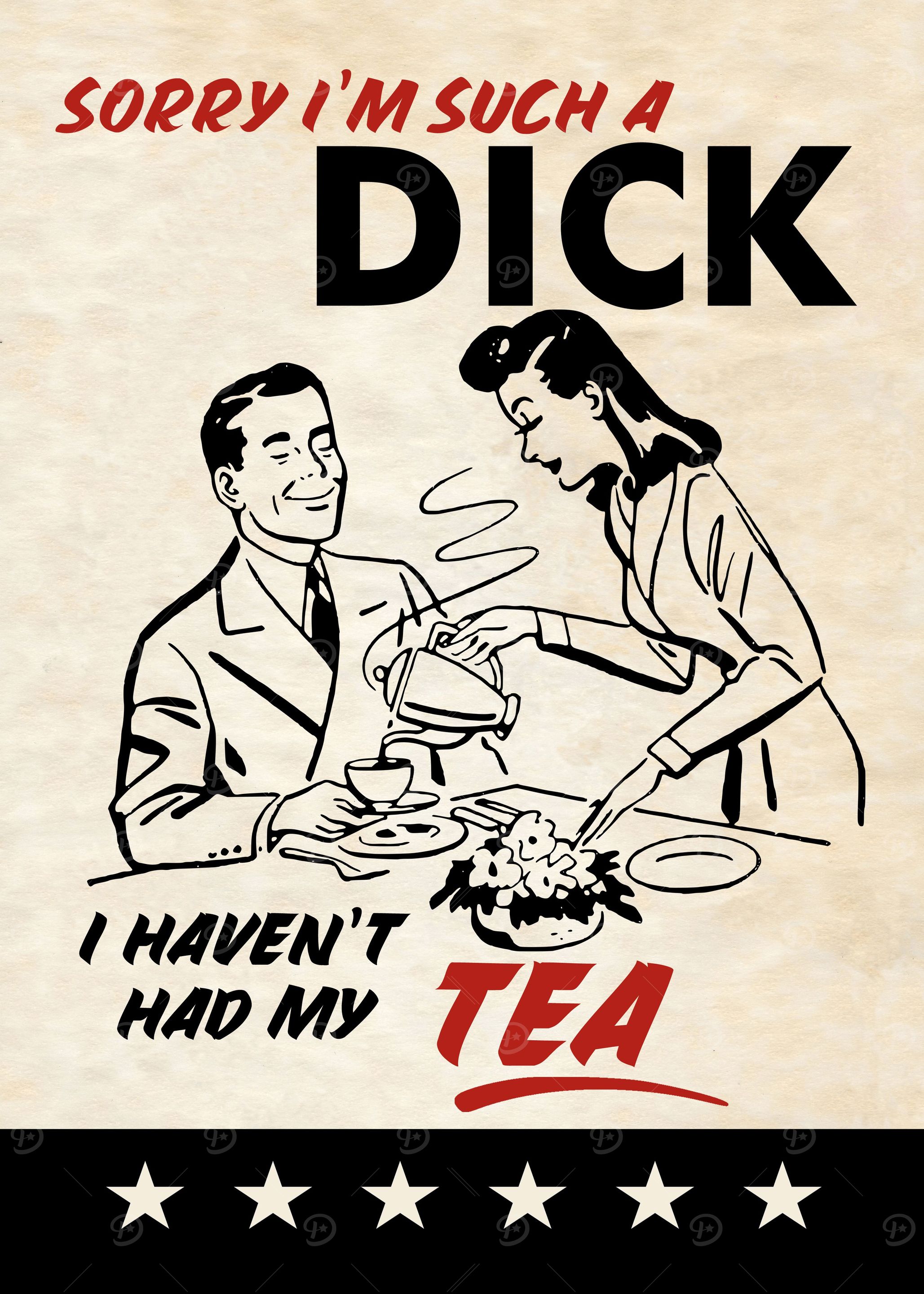 DICK TEA COUPLE