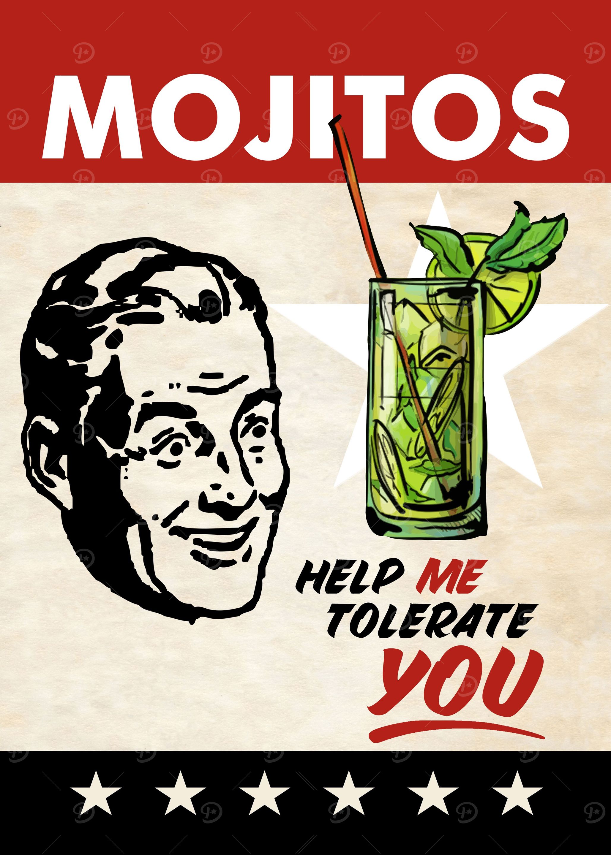 MOJITOS TOLERATE MAN