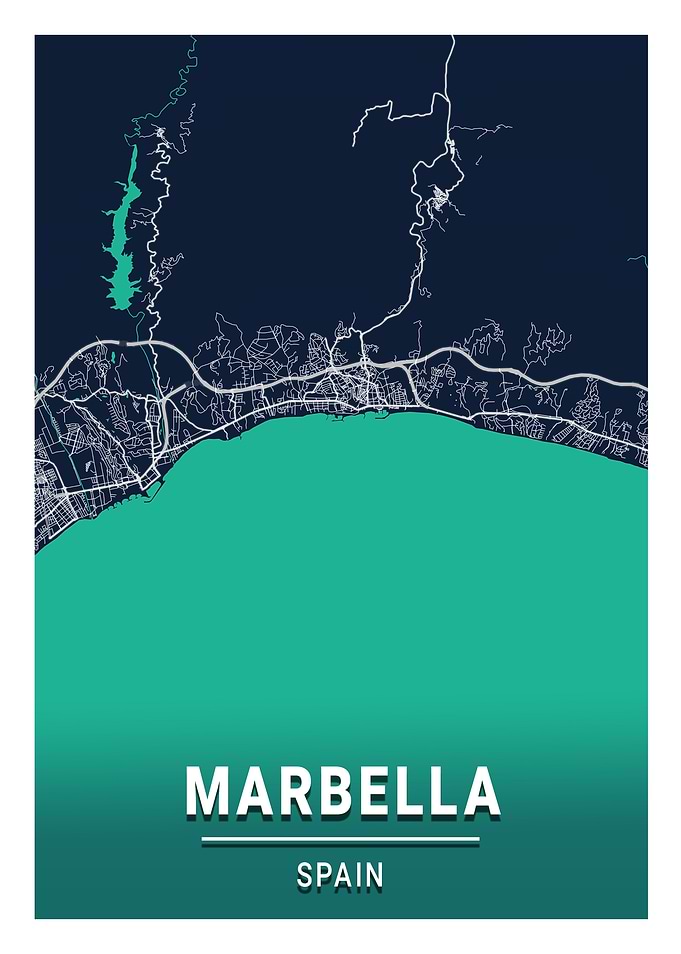 Marbella Blue Dark Color