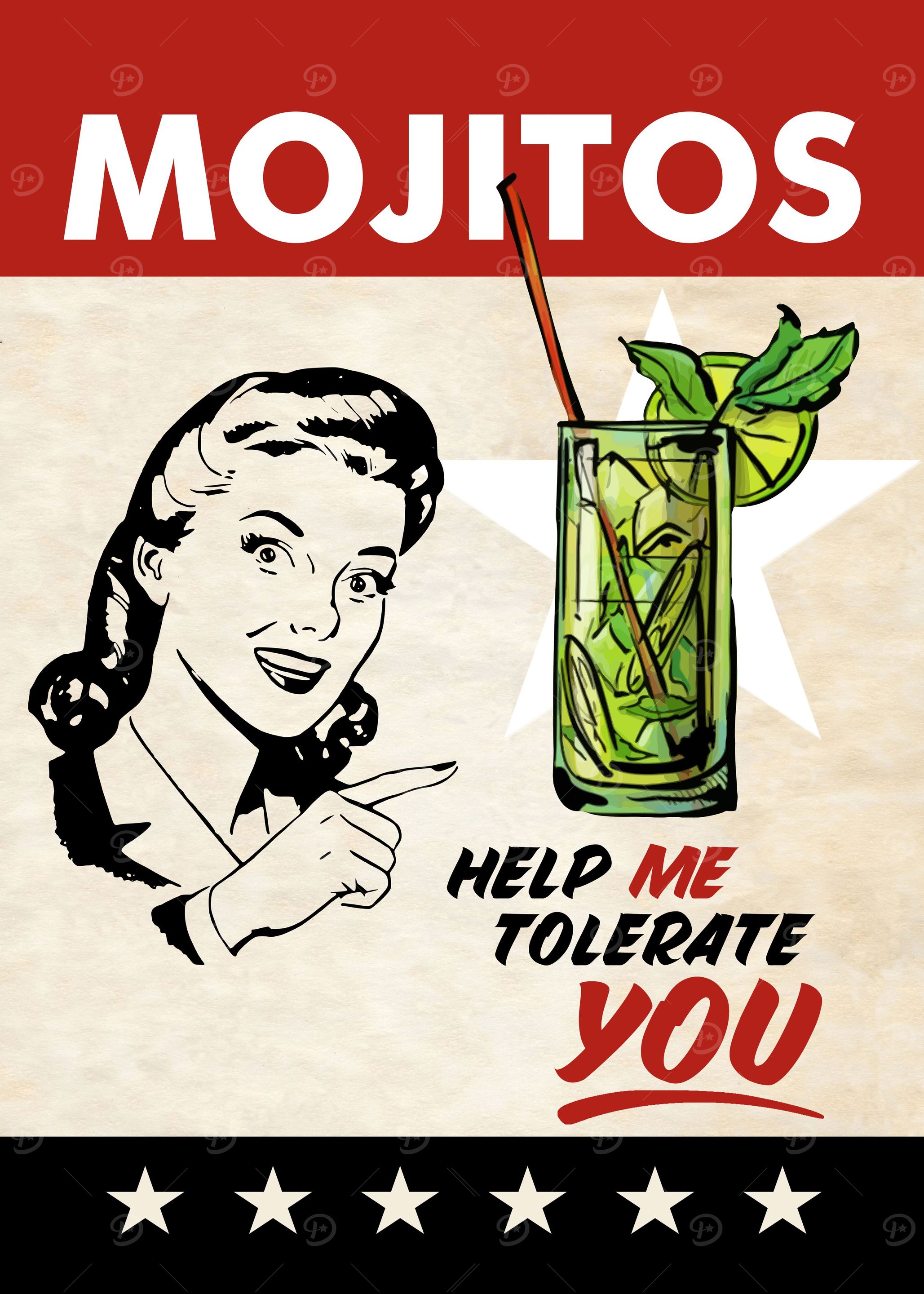 MOJITO TOLERATE WOMAN