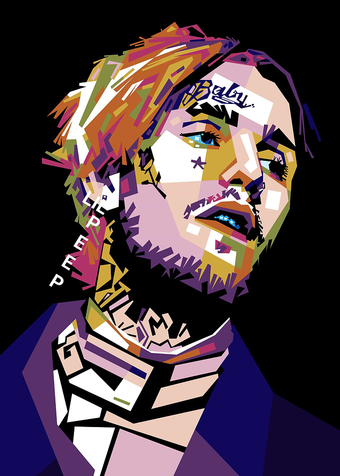 Lil Peep Pop Art