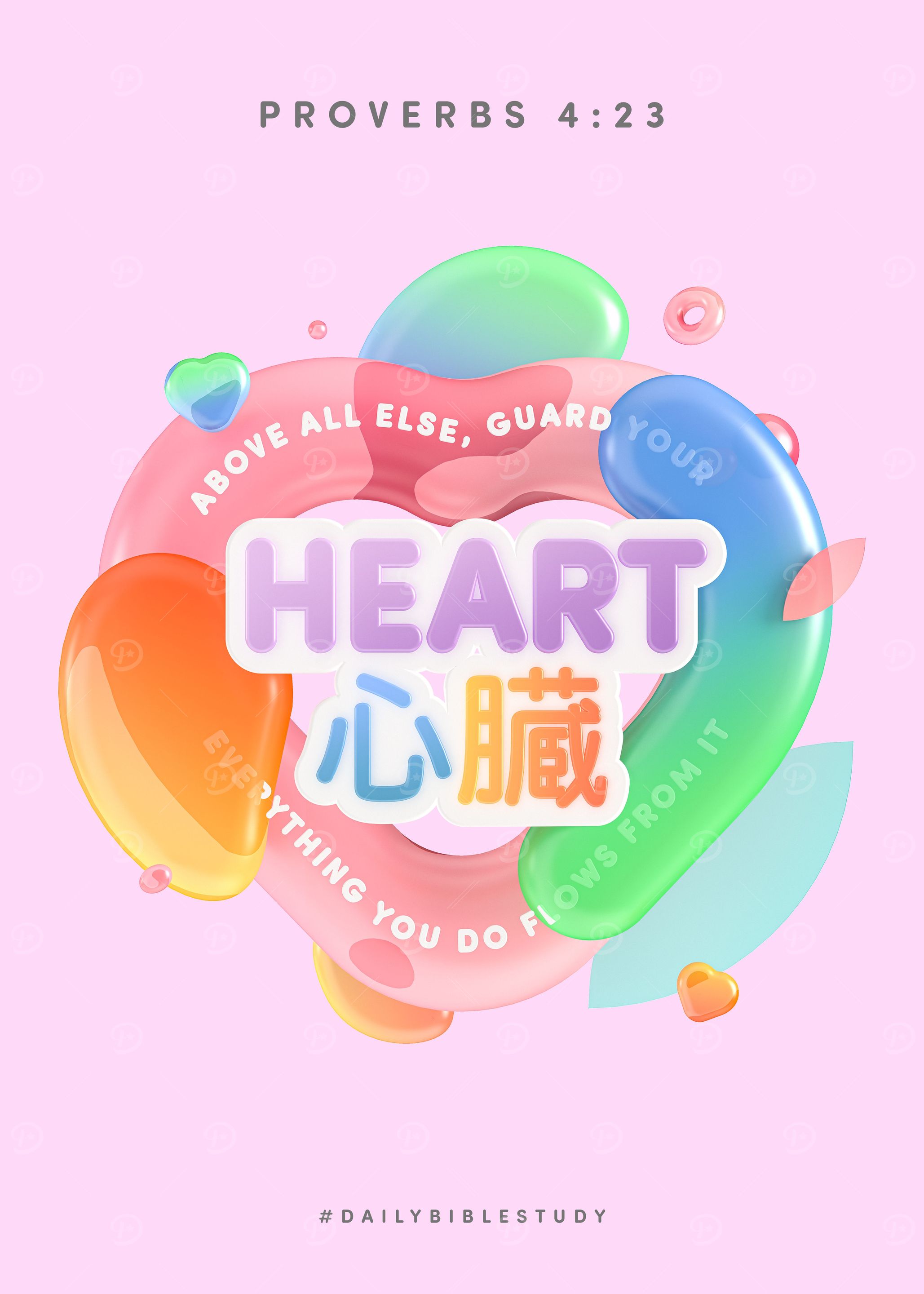 3D illustration Proverbs