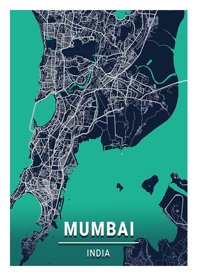 Mumbai Blue Dark Color