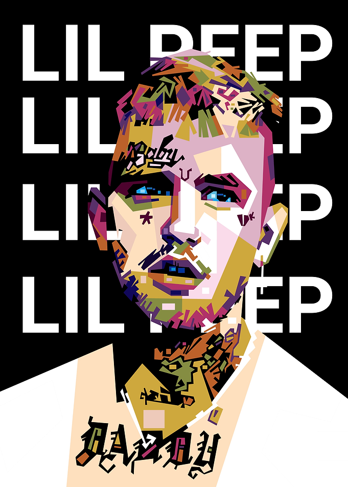 Lil Peep Pop Art