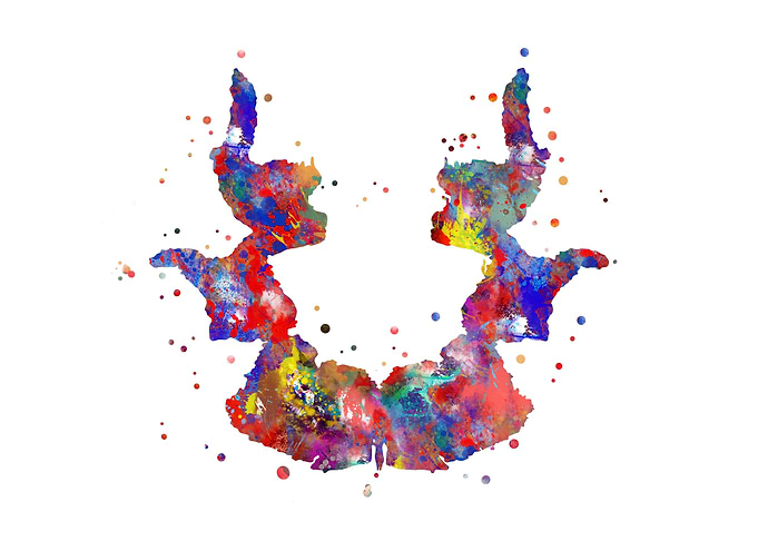 Rorschach card 7