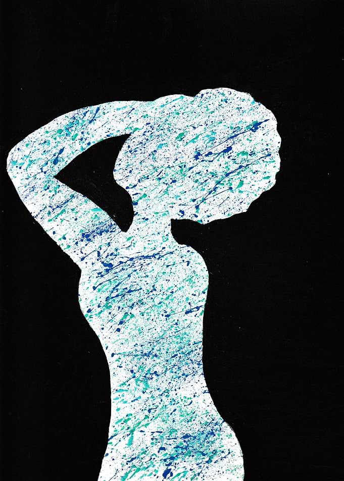 the blue lady