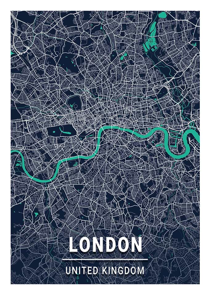 London Blue Dark Color