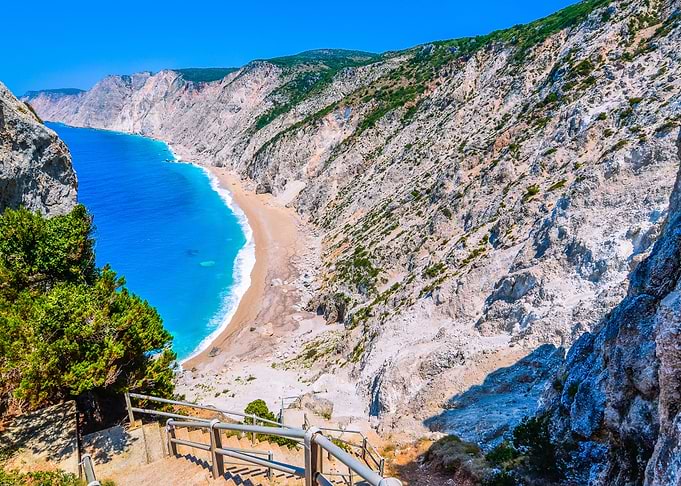 Famous Platia Ammos Beach