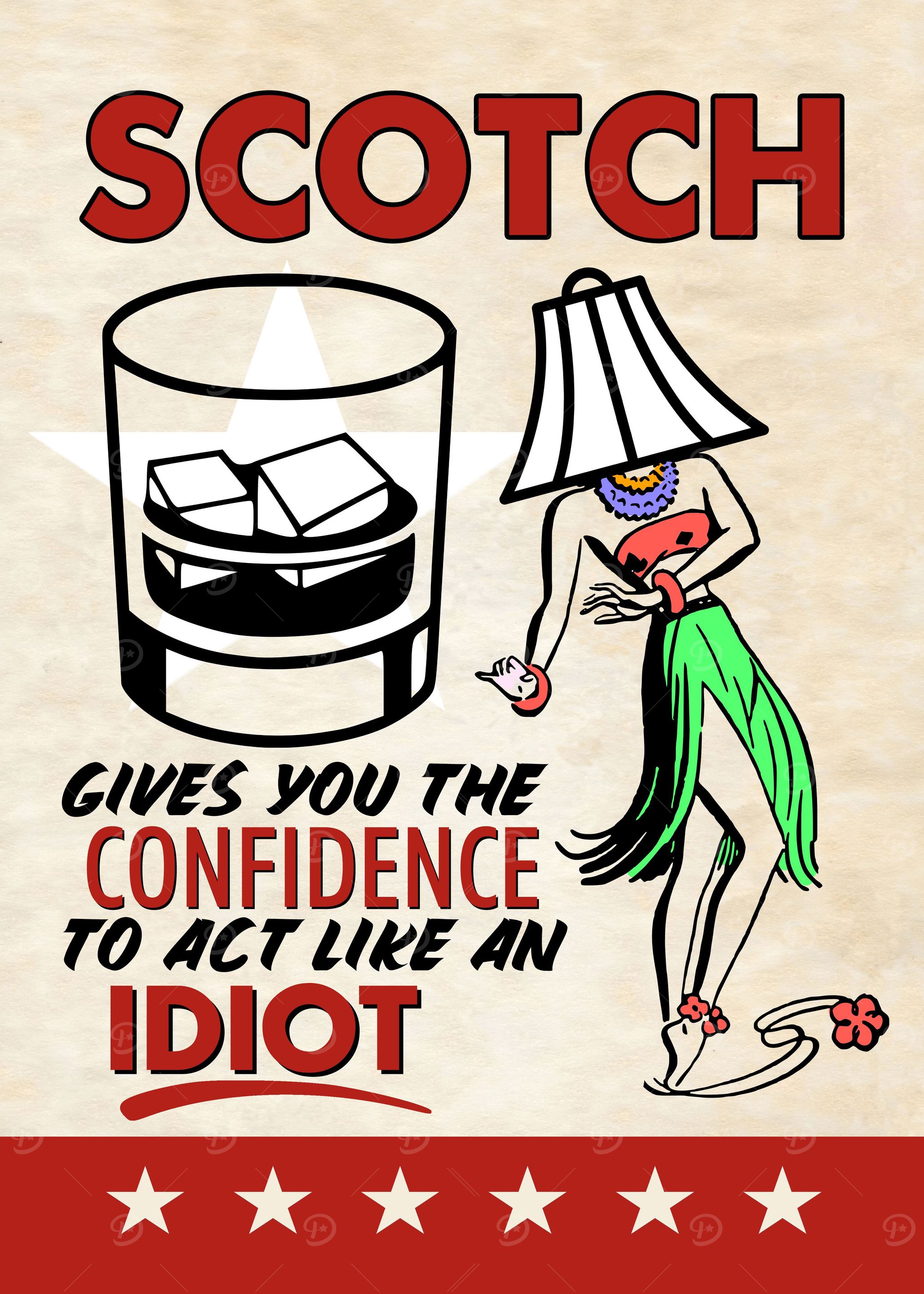 SCOTCH IDIOT FUNNY