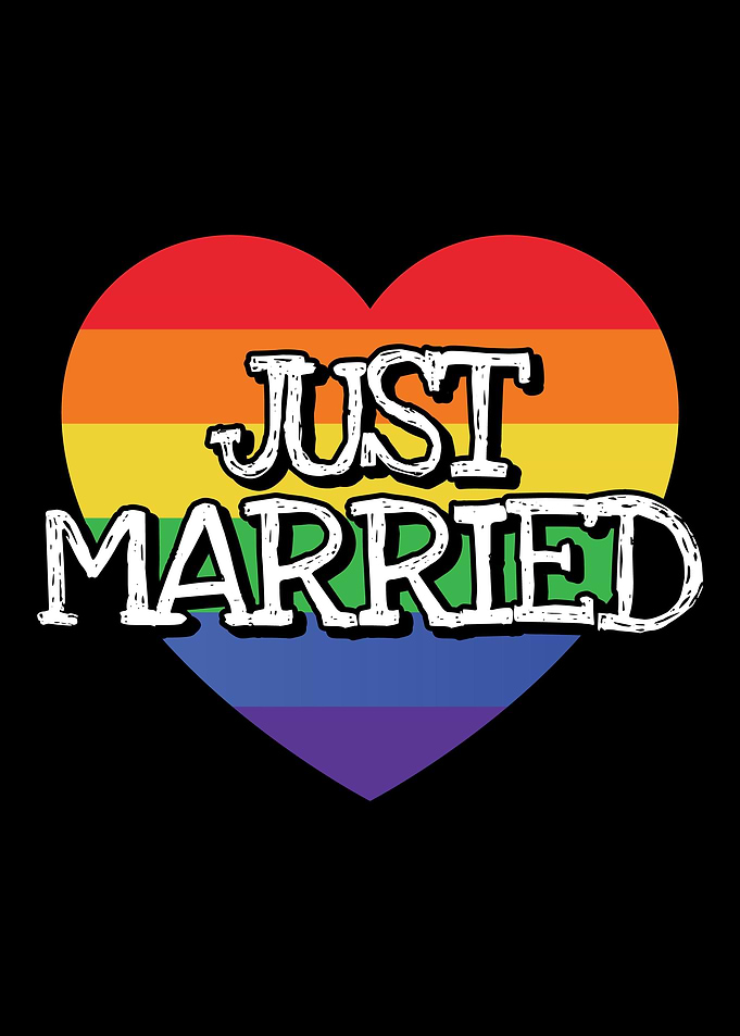 just marriedheart2 Just