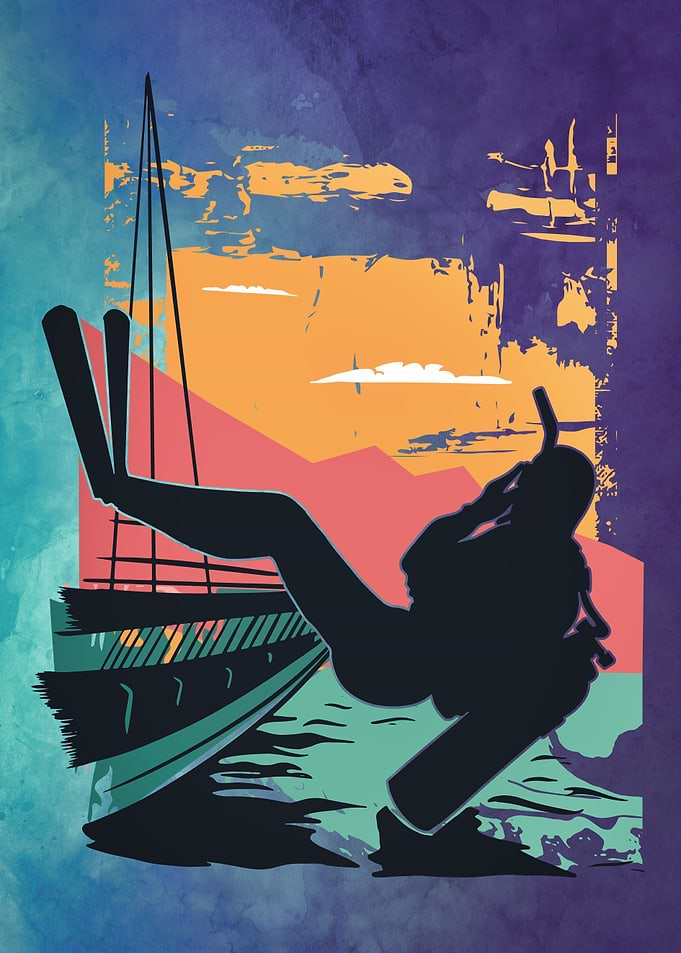 Scuba Diver Design