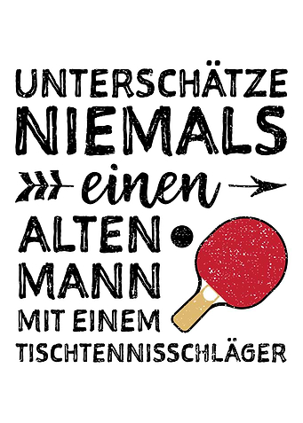 Unterschtze Nie Einen Alt