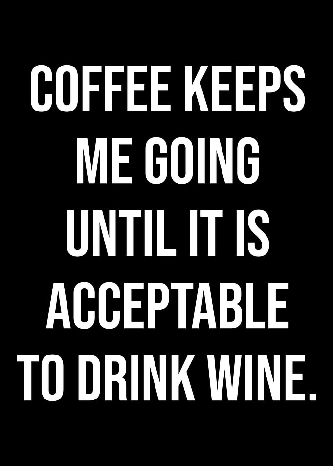 Funny Wine Lover Quota