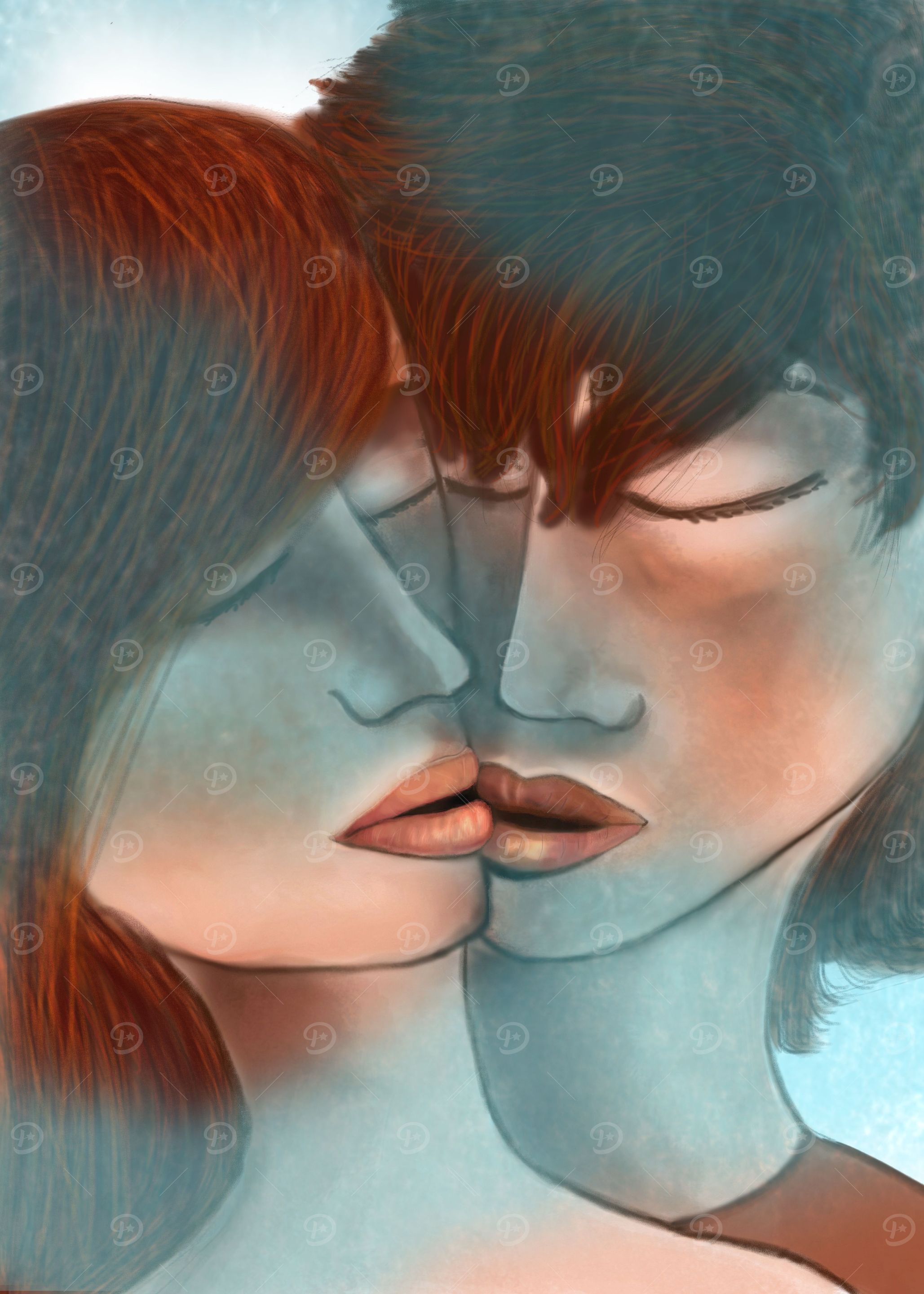 Couple in love