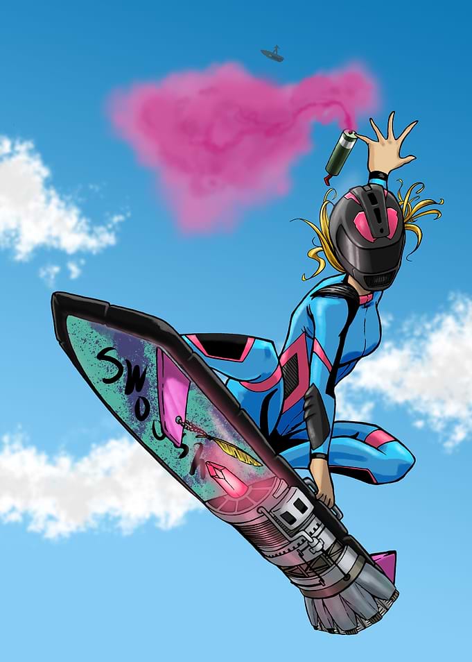 Skyboard Racer