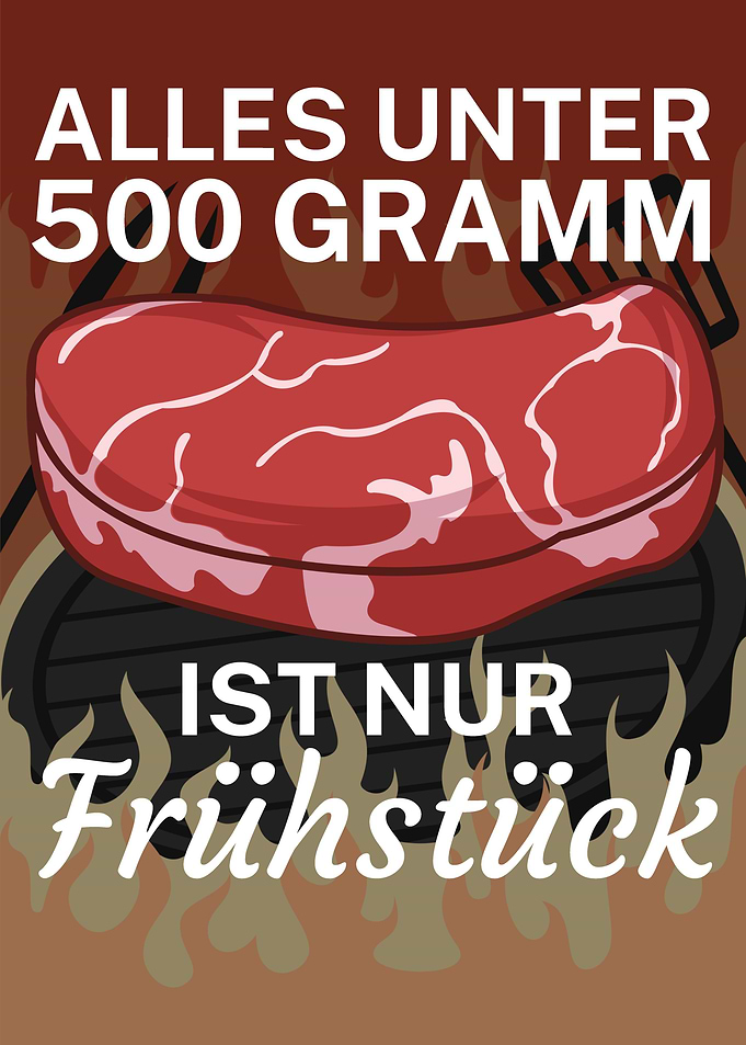 500 Gramm Grillen