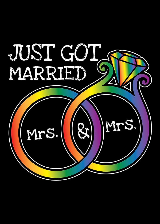 mrsmrs Just Married Gay