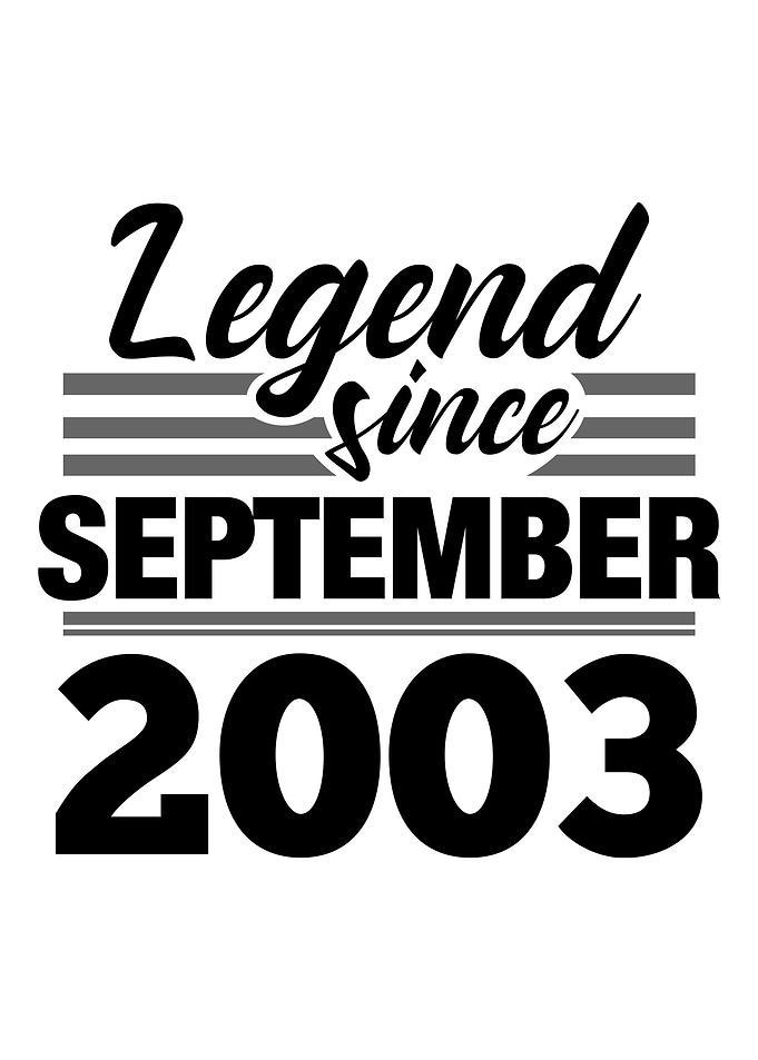 Legend Since September 200