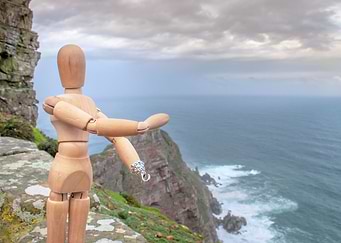 Manikin at Cape Point