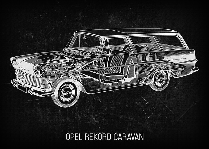Opel Rekord Caravan