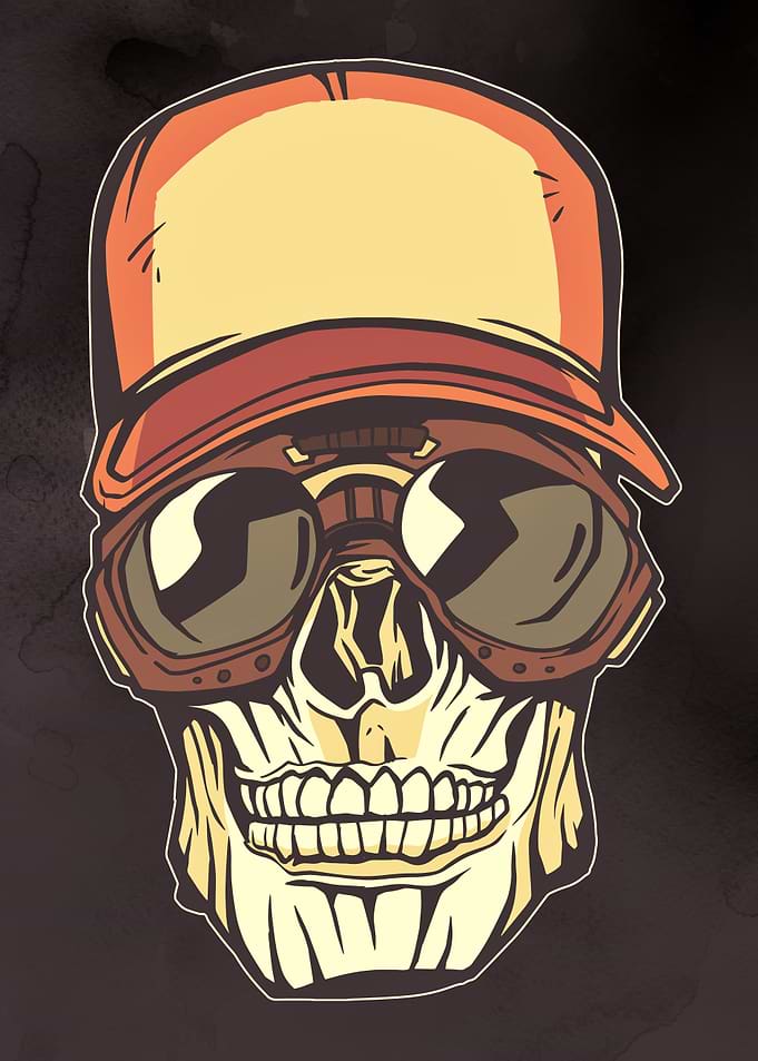 Skull Baseball Cap